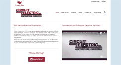 Desktop Screenshot of circuitelectric.com