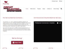 Tablet Screenshot of circuitelectric.com